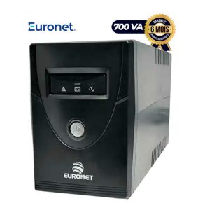 Onduleur Euronet - 700 VA - Pour ordinateurs multifonctions - 6 Mois